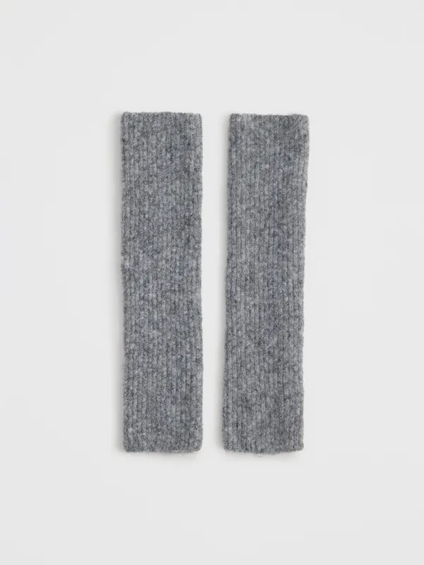 Әйелдер қолғаптары, бірыңғай өлшем, полиэстер/акрил, сұр, Loop, image-4