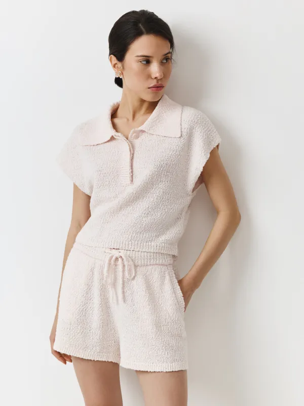 Әйелдер шорттары, өлшемі XS, акрил/полиэстер/нейлон К, қызғылт, Sigrid, image-0