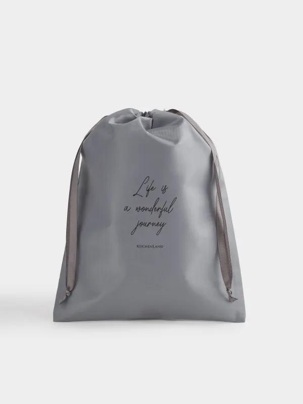 Органайзер для белья или обуви, 36х27 см, саржа, серый, Travel comfort, image-0