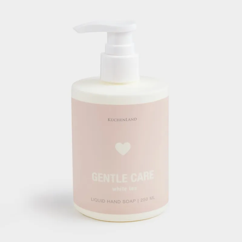 Мыло жидкое для рук, 250 мл, увлажняющее, Белый чай, Gentle care