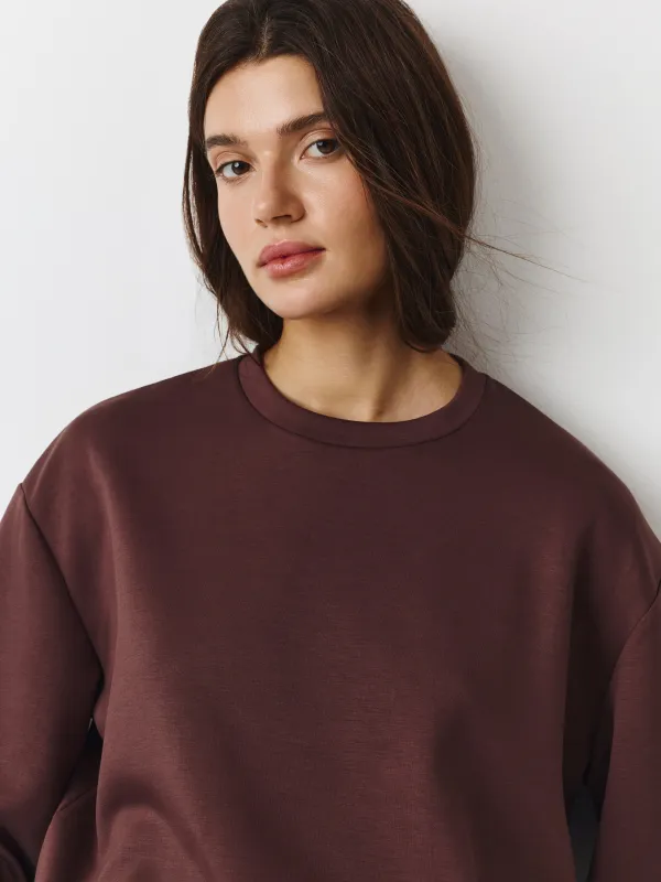 Әйелдерге арналған кеңжейде, өлшемі L, модал/полиэстер/эластан К, қоңыр, Reinalda, image-2