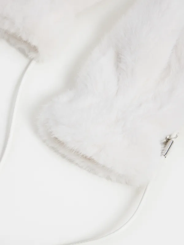 Варежки женские на шнурке, Shaggy, image-2