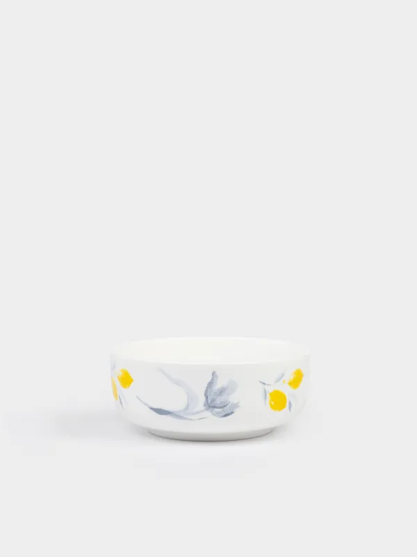 Пиала, 15х6 см, Цветок и лимоны, Sicily, image-0