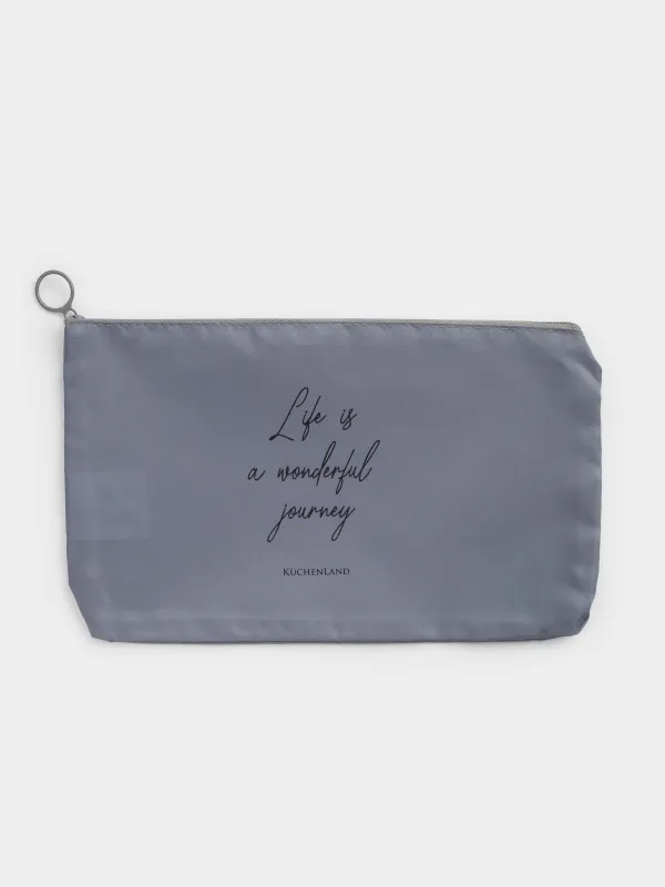 Органайзер для белья, 27х16 см, саржа, серый, Travel comfort, image-4