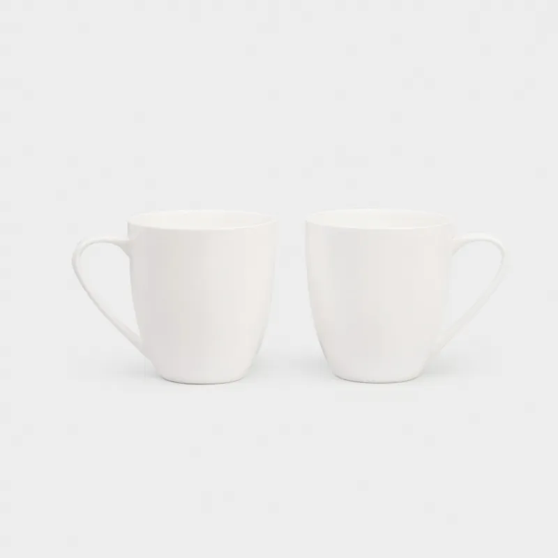 Үйірме, 450 мл, 2 дана, фарфор F, ақ, Ideal white