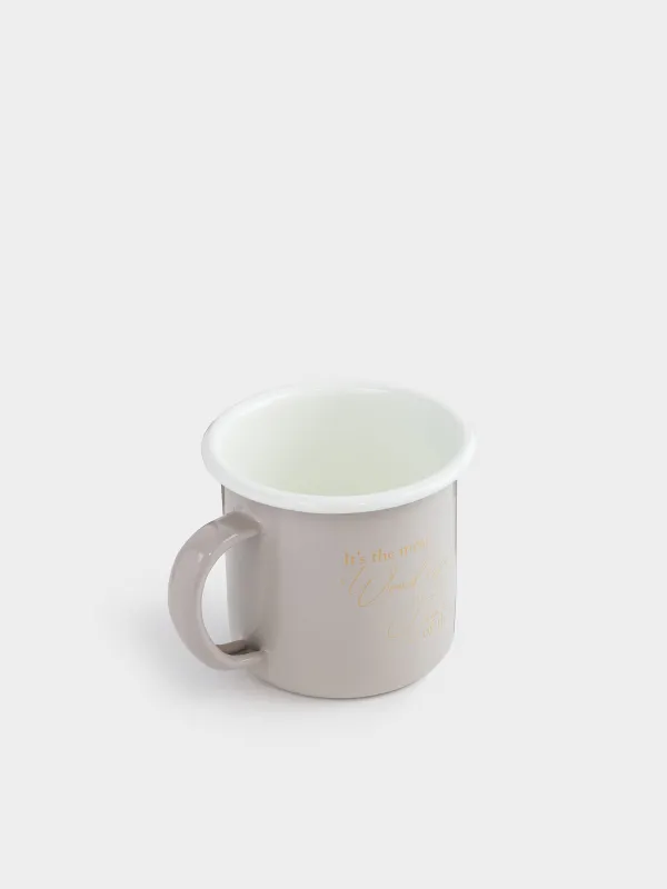 Кружка, 360 мл, Wonderful Time, Autumn enamel, image-1