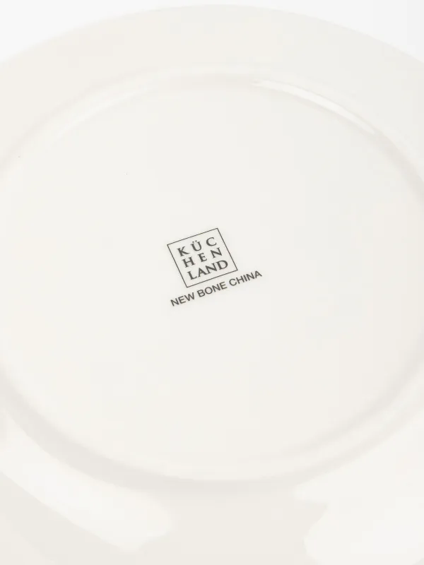 Тарелка закусочная, 20 см, Домики и лошадь, Snow sparks, image-5