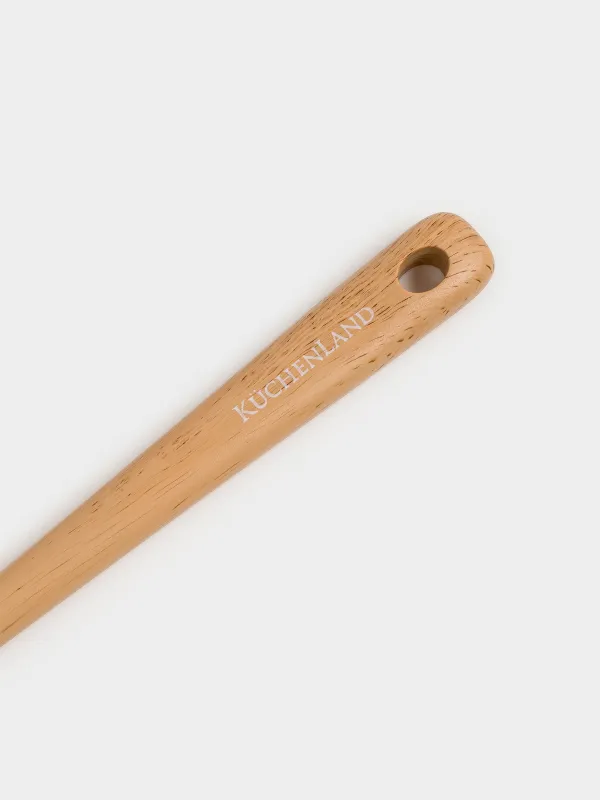 Лопатка-шпатель, 31 см, силикон/пластик, бежевая, Letia, image-3