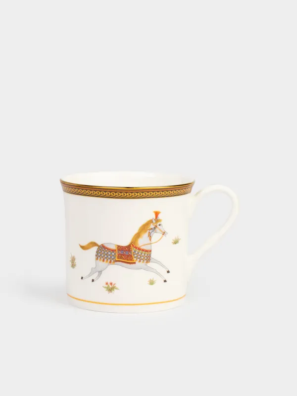 Кружка, 300 мл, 4 шт, Лошади, Blue wind, image-1