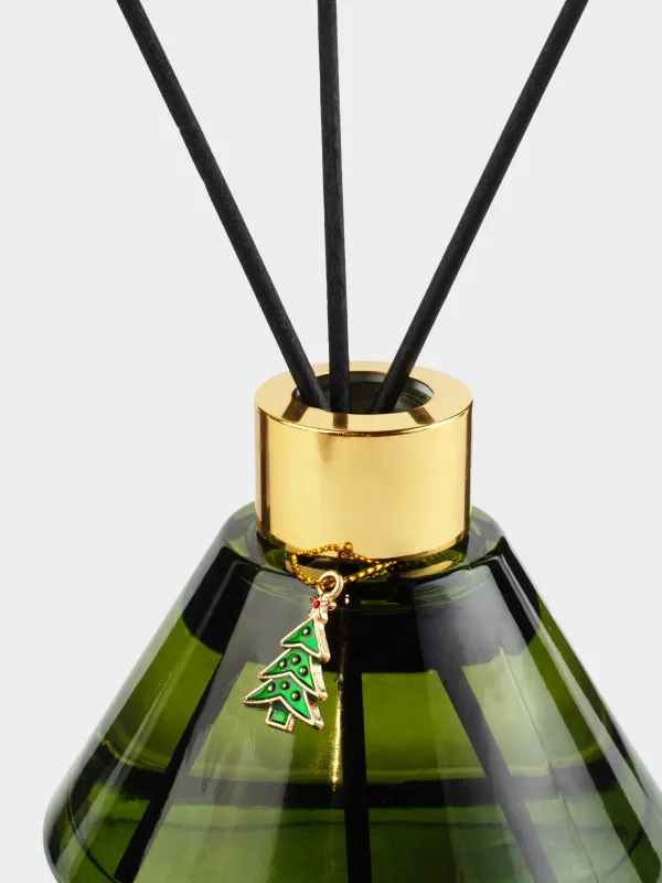 Хош иісті диффузор, 100 мл, аспасы бар, жасыл, Хош иіс, Шырша, Redolent, image-1