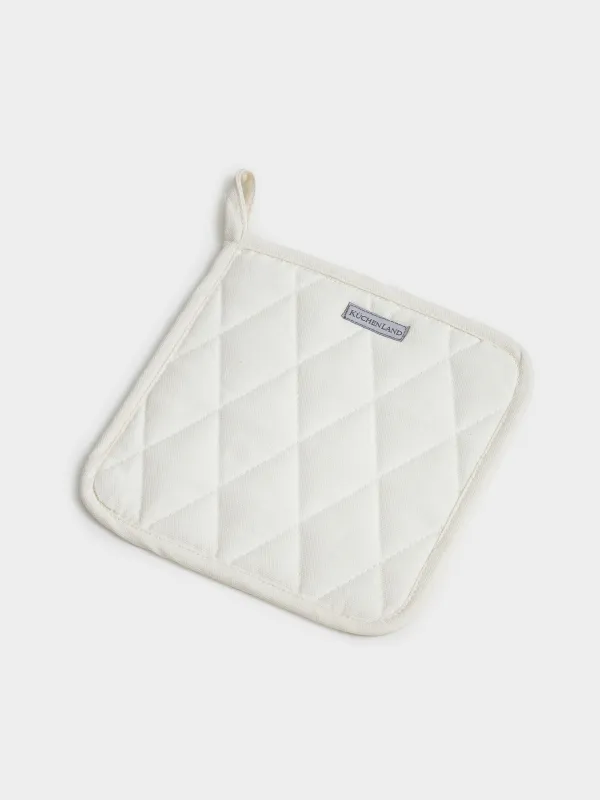 Ыдыс ұстағыш, 20х20 см, мақта, сарғылт-қоңыр, Unione, image-2