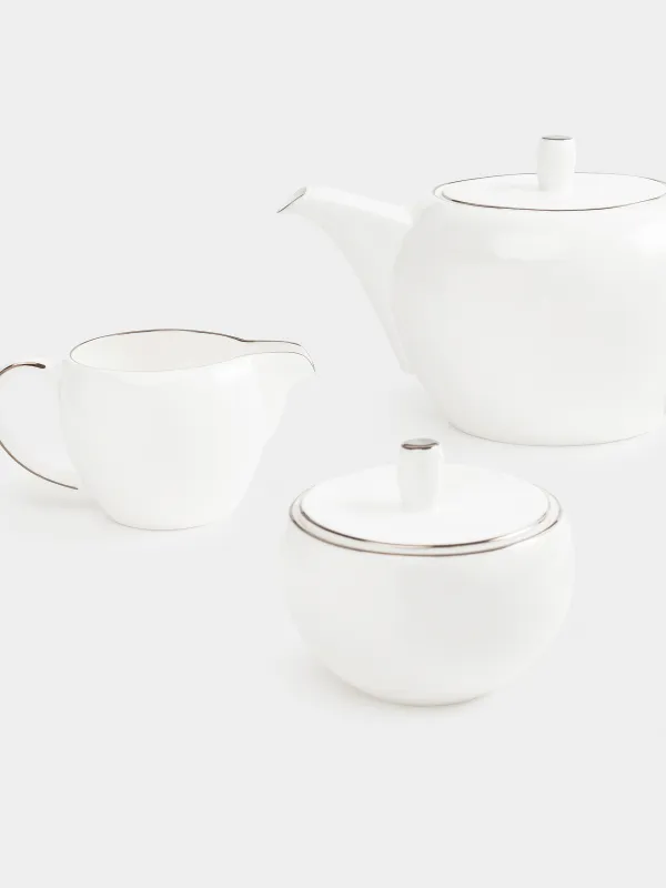 Сервиз чайный, 6 перс, 15 пр, фарфор F, Antarctica, image-5