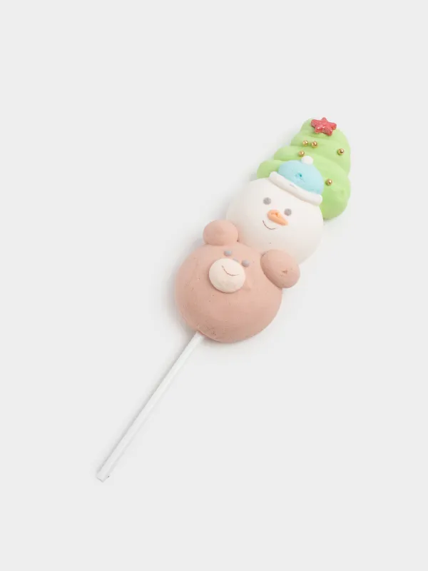 Маршмеллоу, 17 гр, таяқшада, микс, Ваниль, Шырша/аққала/аю, Sweet life, image-2