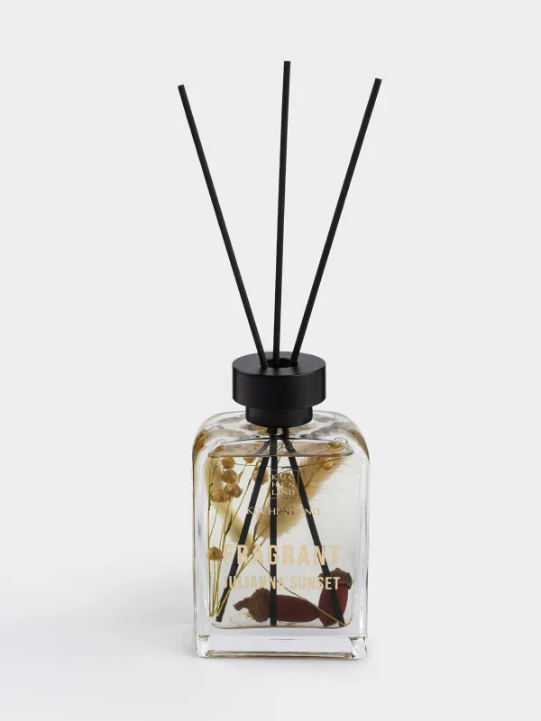 Хош иісті диффузор, 200 мл, кептірілген Floralsмен, Julianna Sunset, Fragrant, image-1