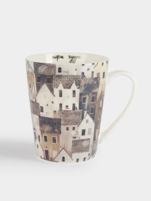 Саптыаяқ, 420 мл, фарфор N, Қала, House built, image-0