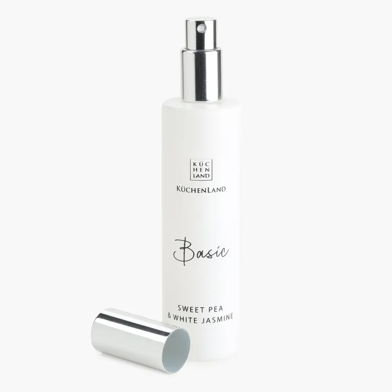 Спрей ароматический, 100 мл, белый, Sweet Pea&White Jasmine, Basic, image-1