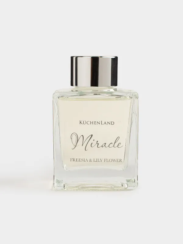 Хош иісті диффузор, 90 мл, шыны, Freesia Lily Flower, Miracle, image-3