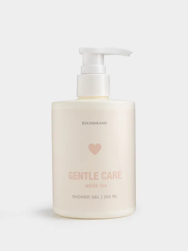 Набор косметический, гель для душа/мочалка для тела, White tea, Gentle care, image-2
