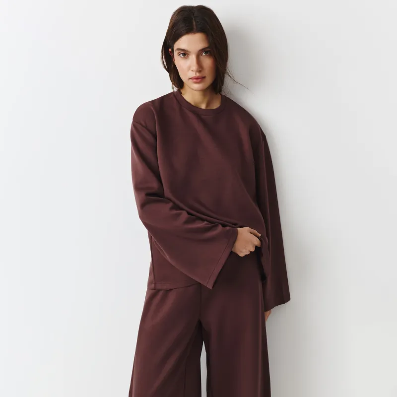 Әйелдерге арналған кеңжейде, өлшемі L, модал/полиэстер/эластан К, қоңыр, Reinalda