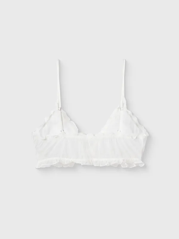 Бюстгальтер-бра, с рюшами, Leonilde, image-1