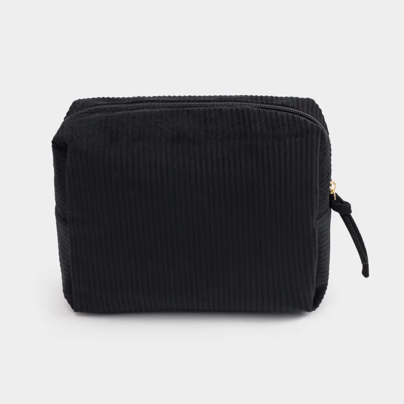 Косметикалық сөмке, 21х11 см, қырлы, барқыт, түсті, Moire, image-4