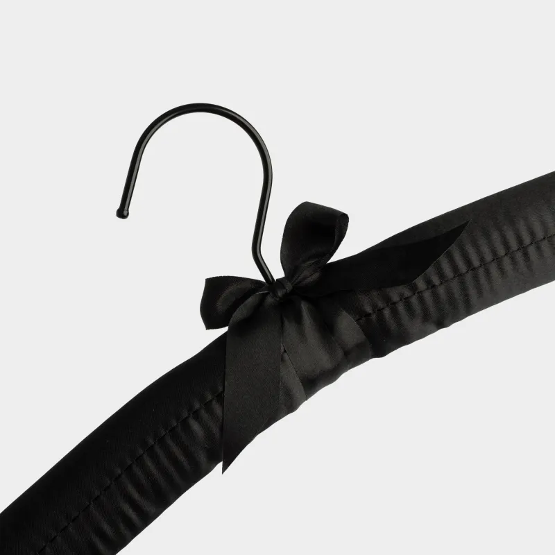 Киім ілгіш, 38 см, 5 дана, жұмсақ, полиэстер/көбік, қара, Soft house, image-1