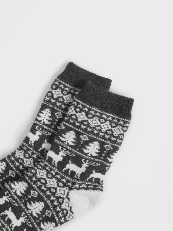 Әйелдер шұлықтары, өлшемі 36-38, полиэстер/акрил, сүт түстес, Қысқы өрнек, Neddy, image-2