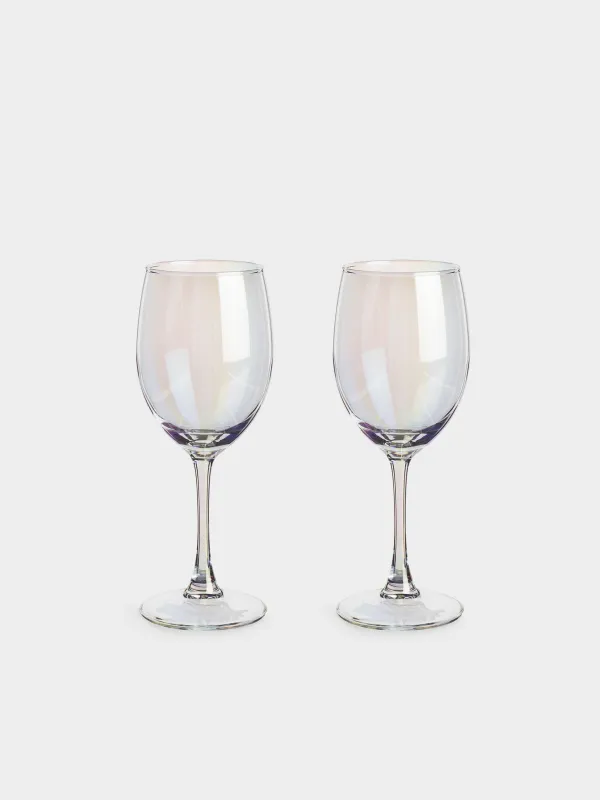 Қызыл шарап бокалы, 420 мл, 2 дана, шыны, меруерт, Floyd polar, image-0