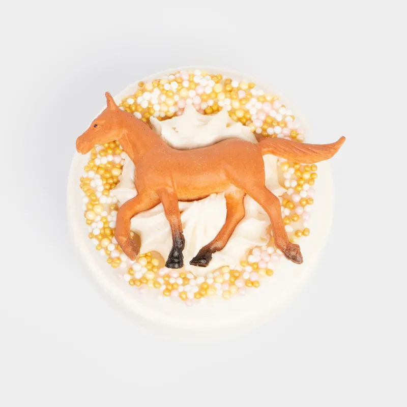 Ваннаға арналған бомба, 130 гр, ойыншығы бар, ассортиментте, Сүтті шоколад, Жылқы, Friends spa