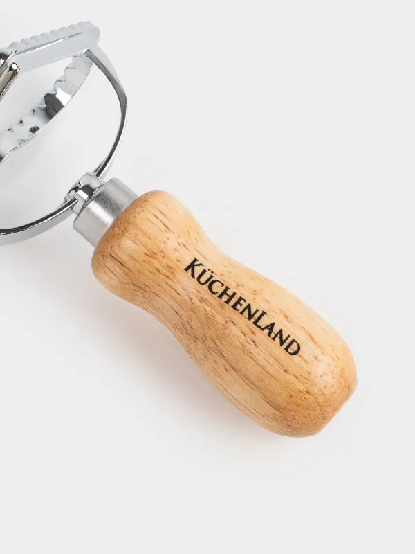 Форма для печенья/пирожков, 11 см, сталь/дерево, Сердце, Wood kitchen, image-1