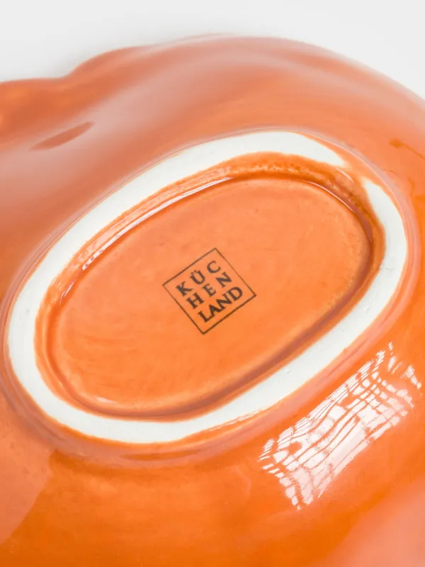 Салат ыдысы, 15х5 см, мл, керамика, апельсин, Асқабақ, Forest symphony, image-4