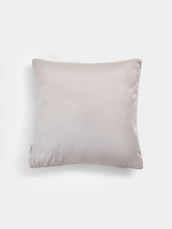 Жастық сәндік, 45х45, көрпе, барқыт, сирень, Ромбтар, Sewing, image-1