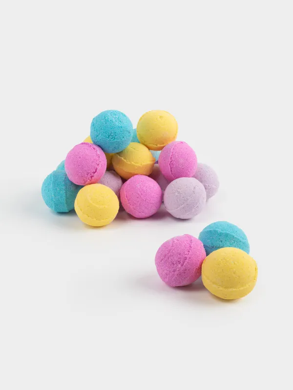 Ваннаға арналған бомба, 340 гр, 21 дана, сақтауға арналған құтыда, түрлі-түсті, Бабл-гам, Шар, Body spa, image-2