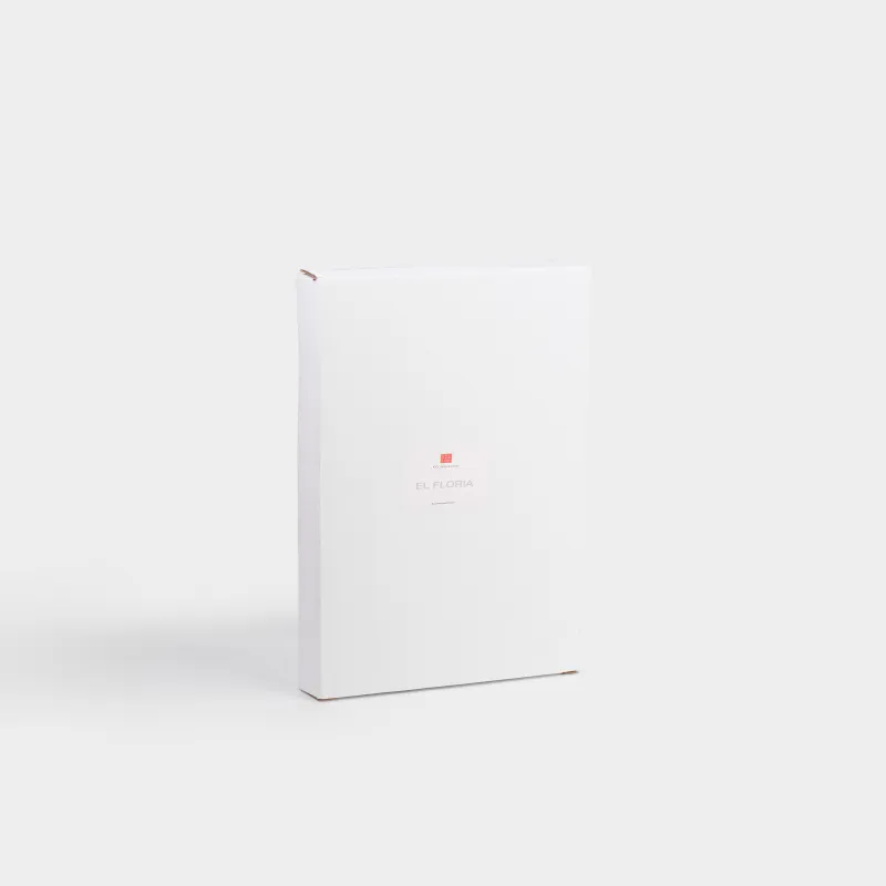 Сервистік ыдысы, 16х31 см, тұтқасы бар, керамика, сүт түстес, гүлдер, El floria, image-5