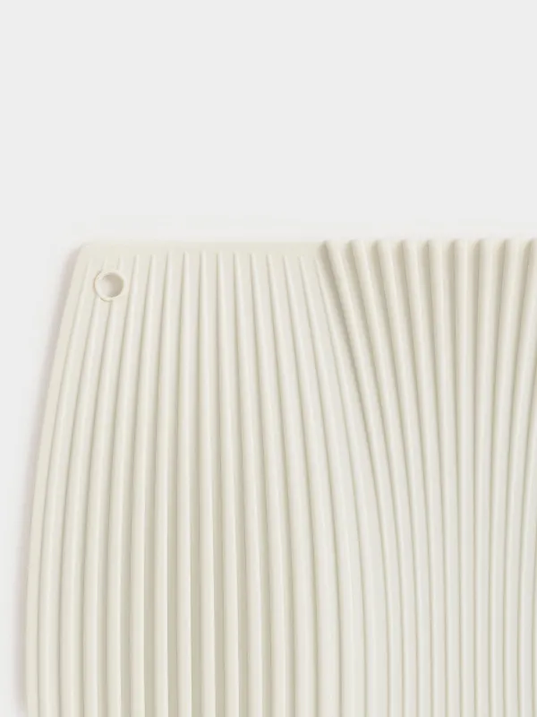 Ыстыққа арналған ұстағыш-тұғыр, 20 см, төртбұрышты, силикон, сарғылт-қоңыр, Wavelet, image-1