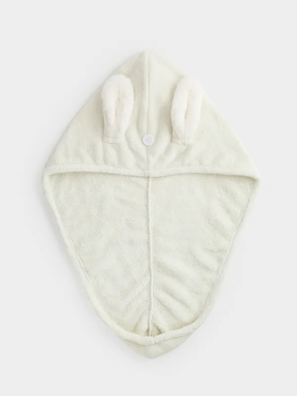 Балаларға арналған шашқа арналған орамал тақия, 53х24 см, жүн, сарғылт-қоңыр, құлақ, Teddy, image-6