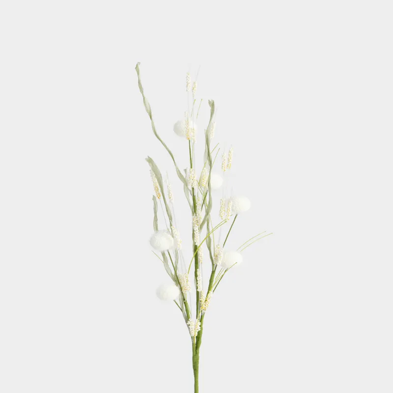 Сәндік бұтақ, 85 см, пенопласт, алюминий, Meadow decor, image-2