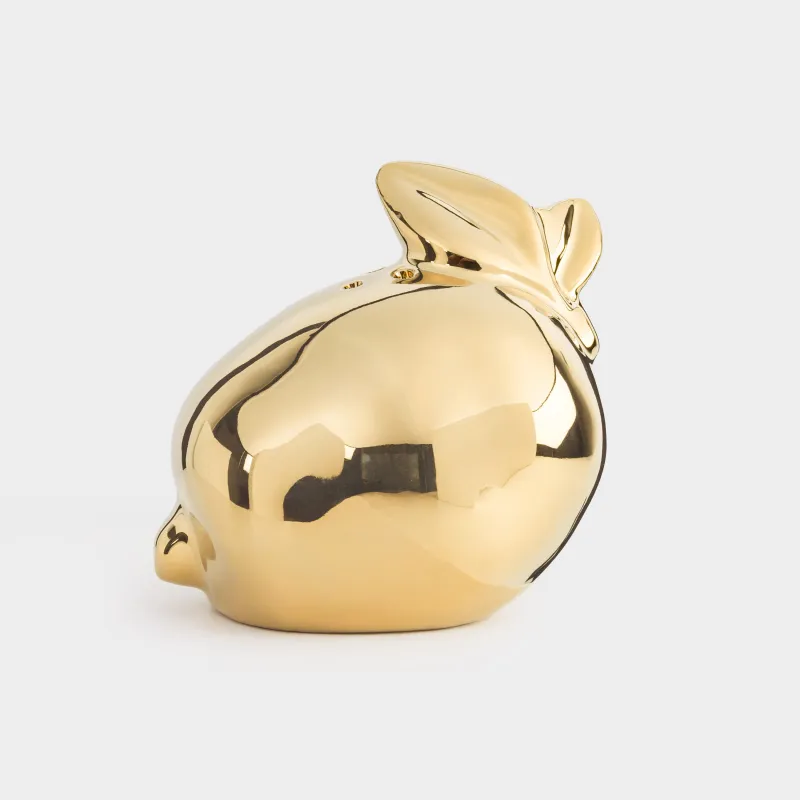 Набор для соли и перца, 8 см, фарфор P, молочно-золотистый, Лимоны, Sicily, image-2