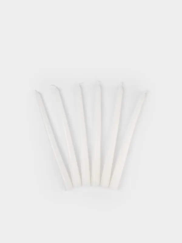 Хош иісті майшам, 26 см, 6 дана, жіңішке, Ruby Mandarin Bellini, Luxury white, image-1