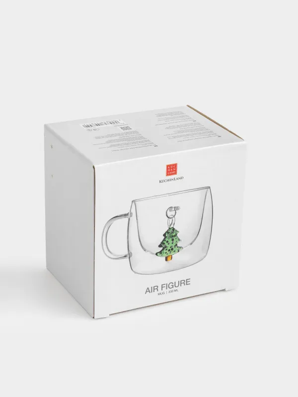 Кружка, 330 мл, с подвеской, Елка, Air figure, image-5