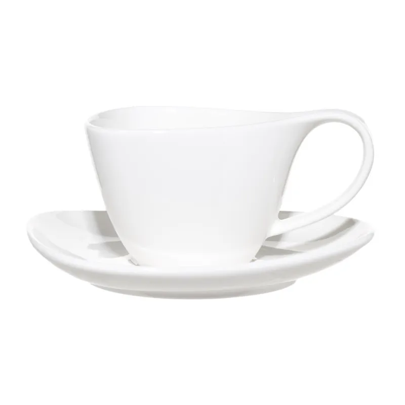 Пара чайная, 1 перс, 2 пр, 180 мл, фарфор P, белая, Synergy, image-1