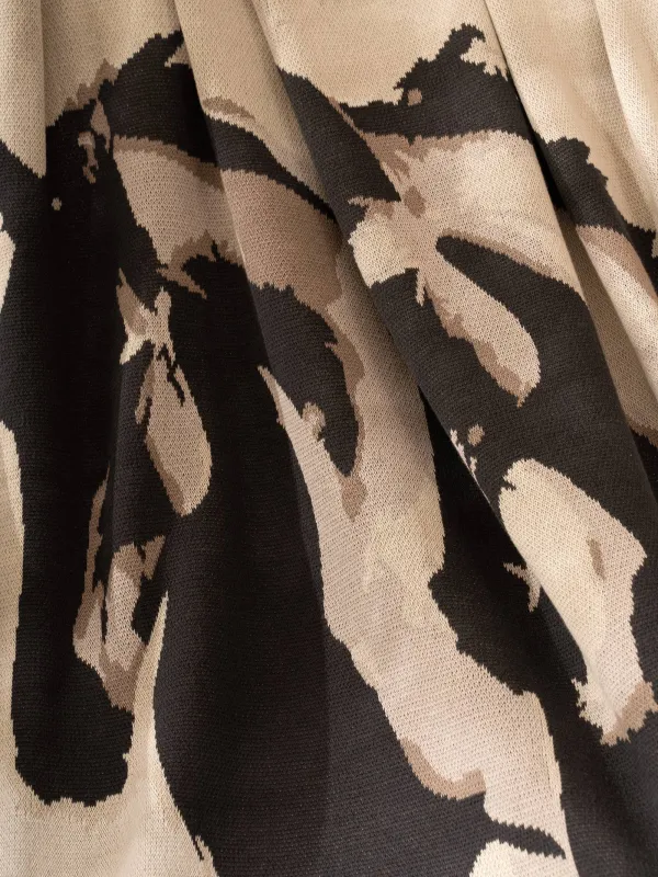 Жамылғы, 130х170 см, мақта, қоңыр, Жылқылардың эскизі, Horse, image-2