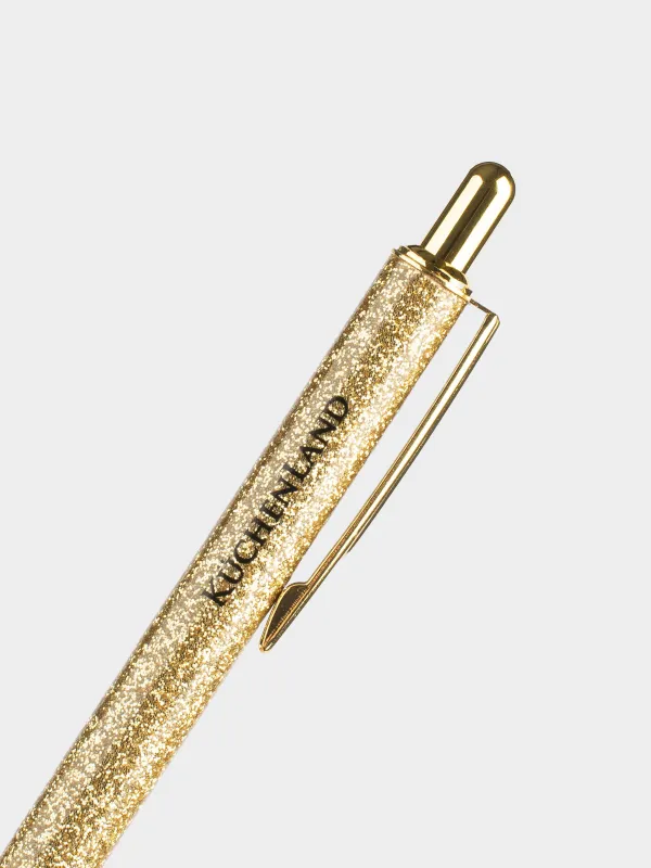 Қаламсап, 14 см, болат, қошқыл күміс түстес, жылтырақтары бар, Draw sparkle, image-2