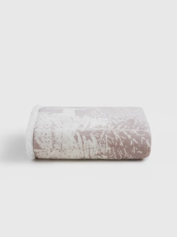 Жамылғы, 130х170 см, фланель/шерпа, күрең-сарғыш, Тор, Hazel, image-5