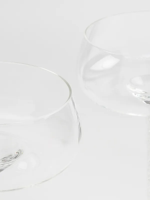 Шампан бокалы, 270 мл, 2 дана, шыны Б/страздар, Sorento crystal, image-2