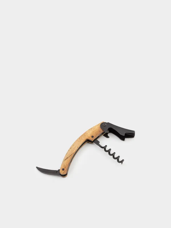 Нож официанта, 11 см, сталь/дерево, черный, Bar, image-6