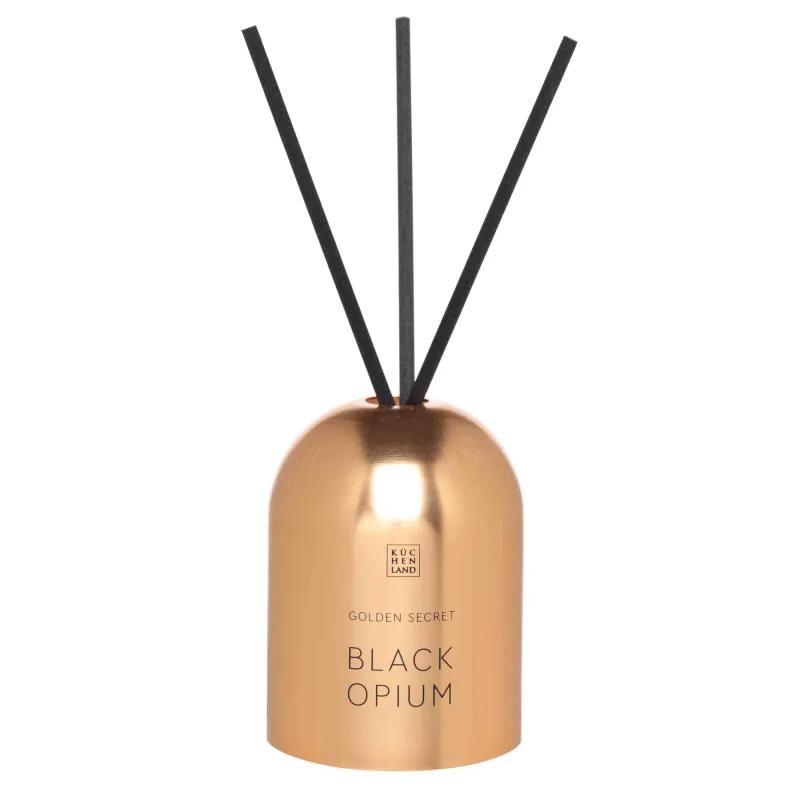 Ароматический диффузор, 100 мл, золотистый, Black Opium, Golden secret, image-0