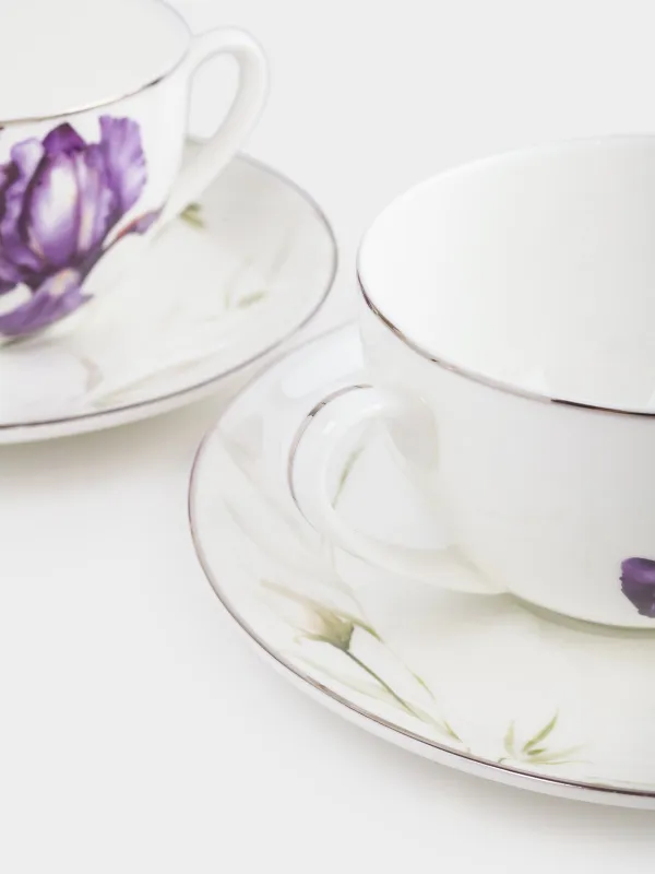 Пара чайная, на 2 персоны, 300 мл, Ирис, Antarctica Flowers, image-5