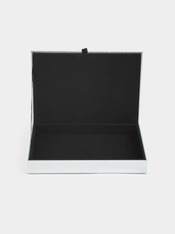 рге арналған қобдиша, 25х18 см, шыны, күміс түстес, Actress, image-4