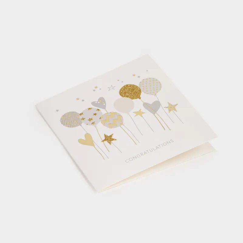 Сыйлық ашықхаты, 12х12 см, қағаз, Happy Birthday, Birthday, image-1